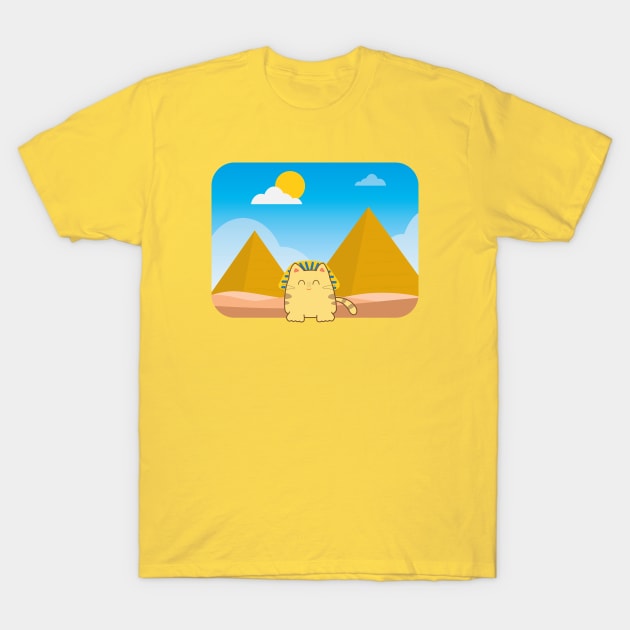 Great Sphinx of Giza T-Shirt by TeeCQ